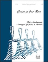 Peace In Our Time Handbell sheet music cover
